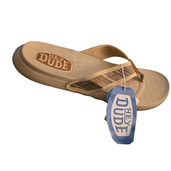 Hey Dude Men\'s Myers Mossy Oak Camo Flip Flops Size 9 main image 4